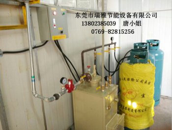 100KG液化气汽化器安装实例